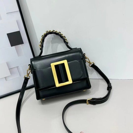 Womens Sleek High-end Patent Leather Crossbody Bag