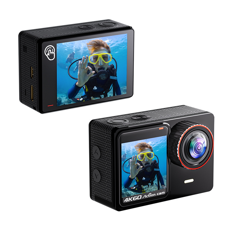 Waterproof 30 M True 4K Riding Camera Anti-shake Wide Angle HD Action Camera - Image 5