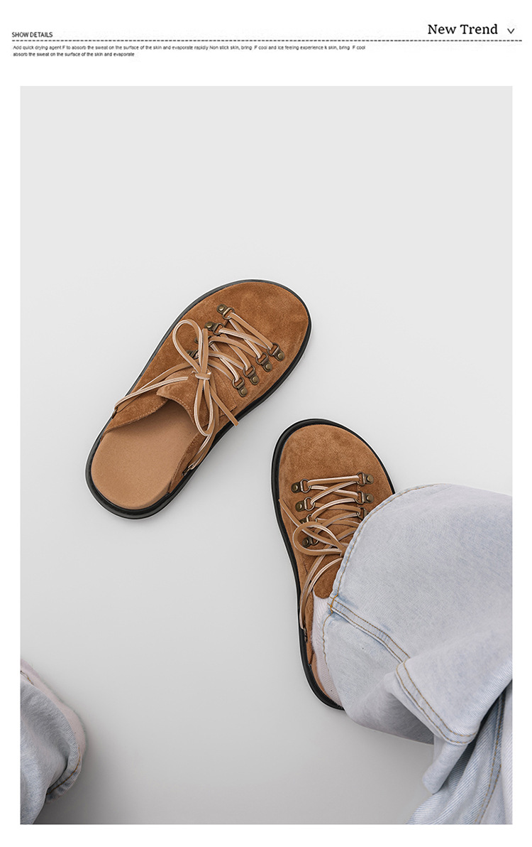Mule Masculino Casual Fechado com Plataforma