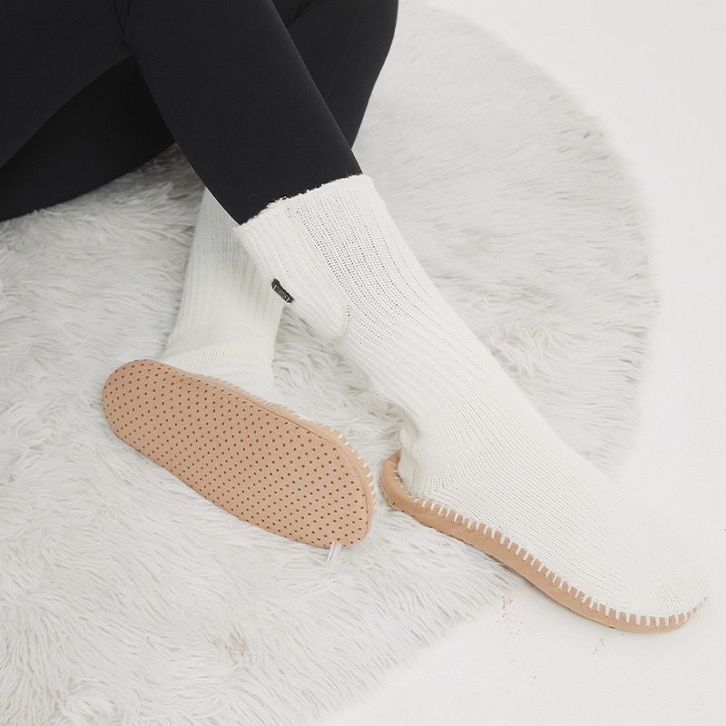 USB Temperature-Controlled Heated Socks Winter Foot Warmer