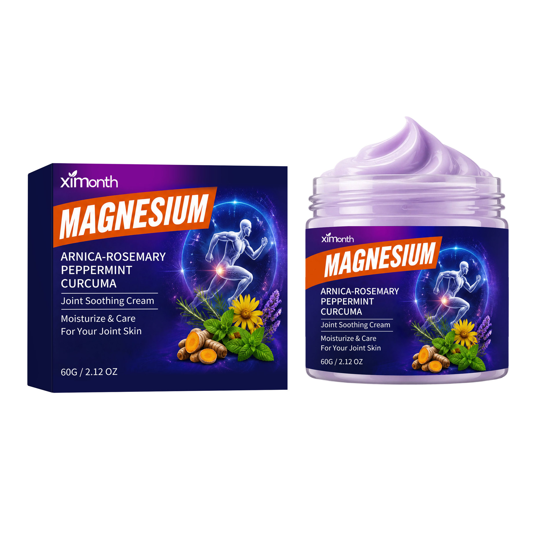 Crème Confort Genoux et Chevilles au Magnésium et Menthol 5