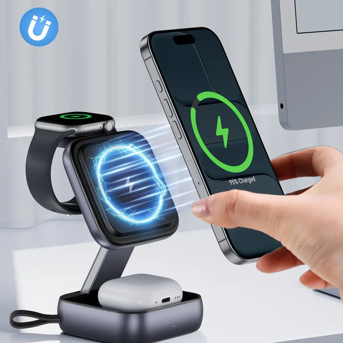 Desktop Multi-Function Folding Stand