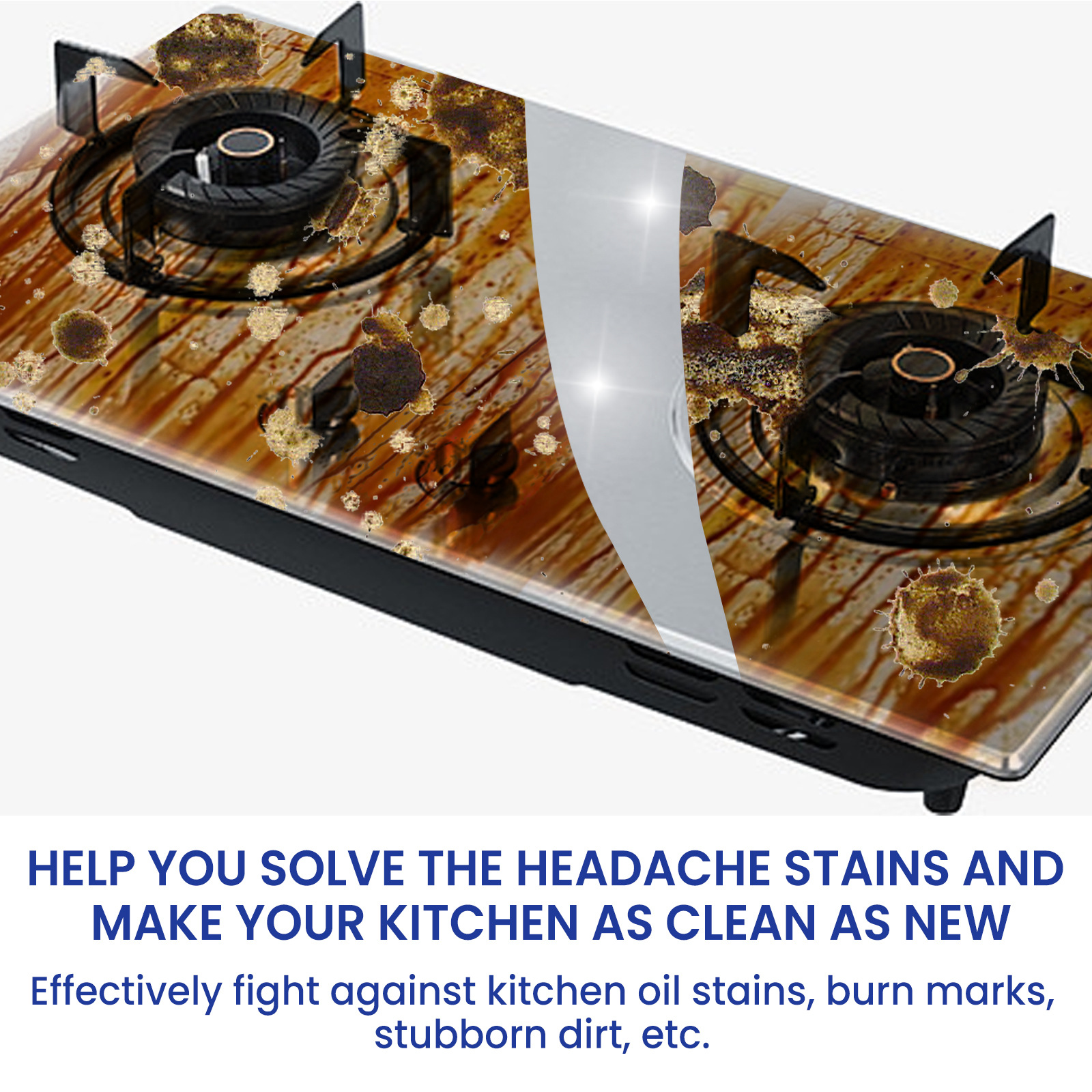 Title 3, Kitchen Foam Cleaner Stove Range Hood