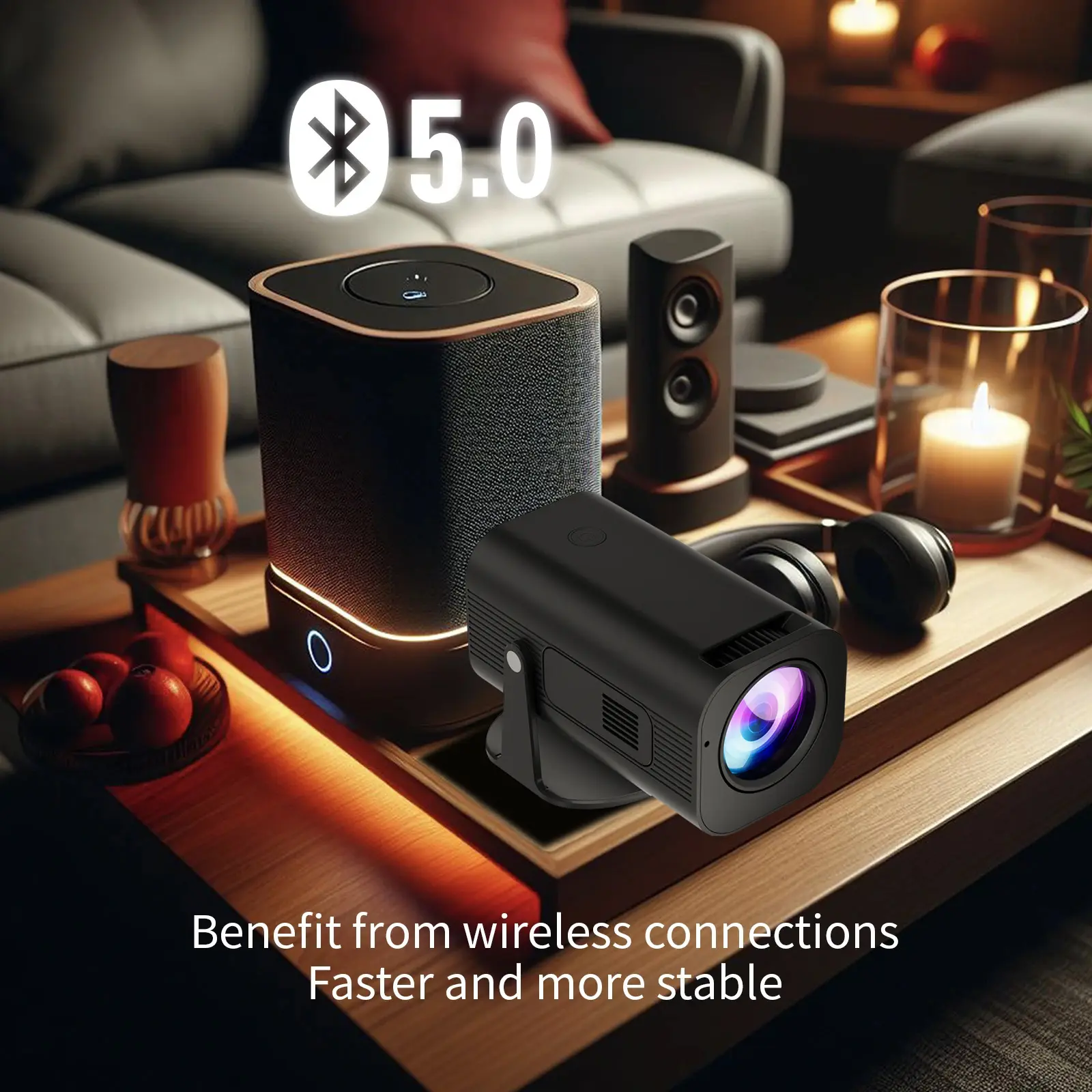 P330 Mini Projector Theater Portable Mobile Phone