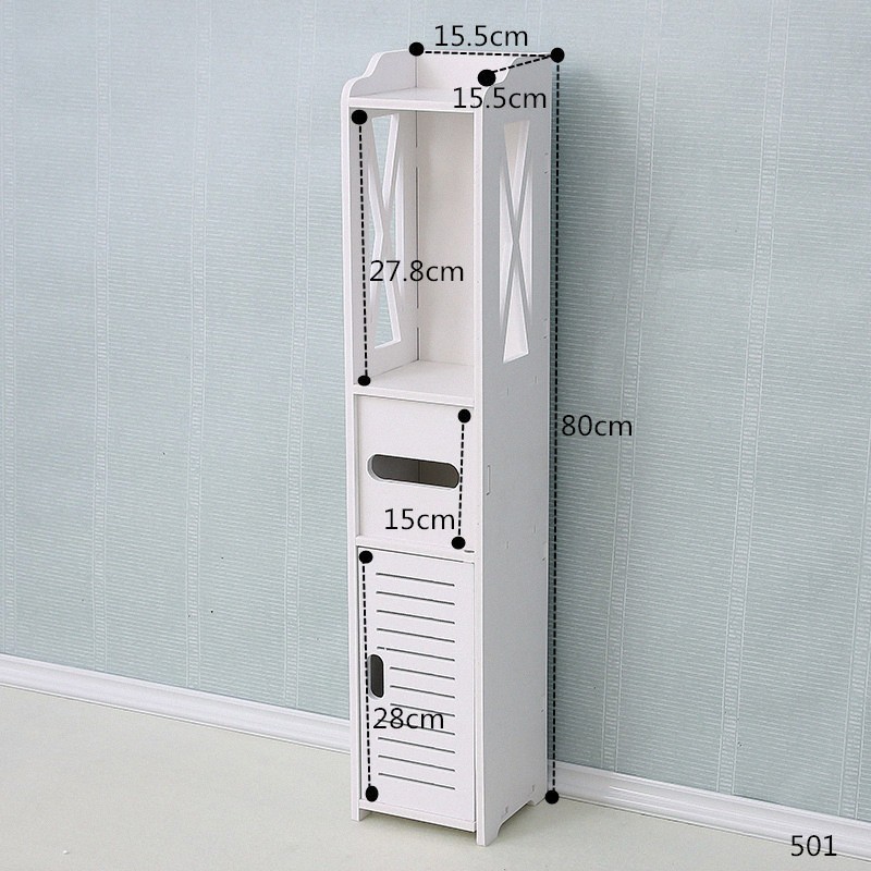 Title 3, Bathroom Storage Rack Bathroom Multi-layer Gap ...