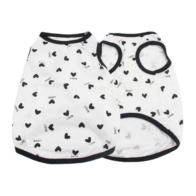 Thin PET Vest Anti lint Black Peach Heart - Shop at LoveMi