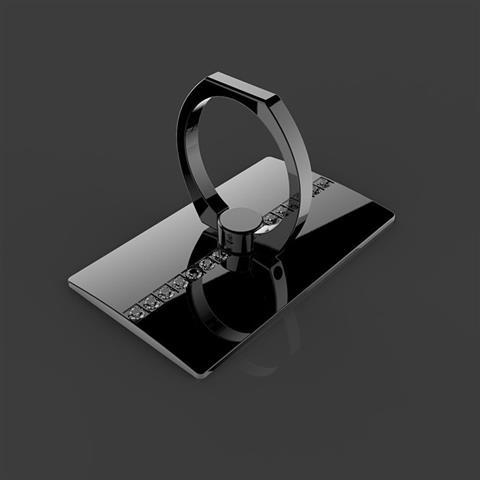 Metal Universal Mobile Phone Holder Fastened Ring Rhinestone Desktop Paste - Image 8