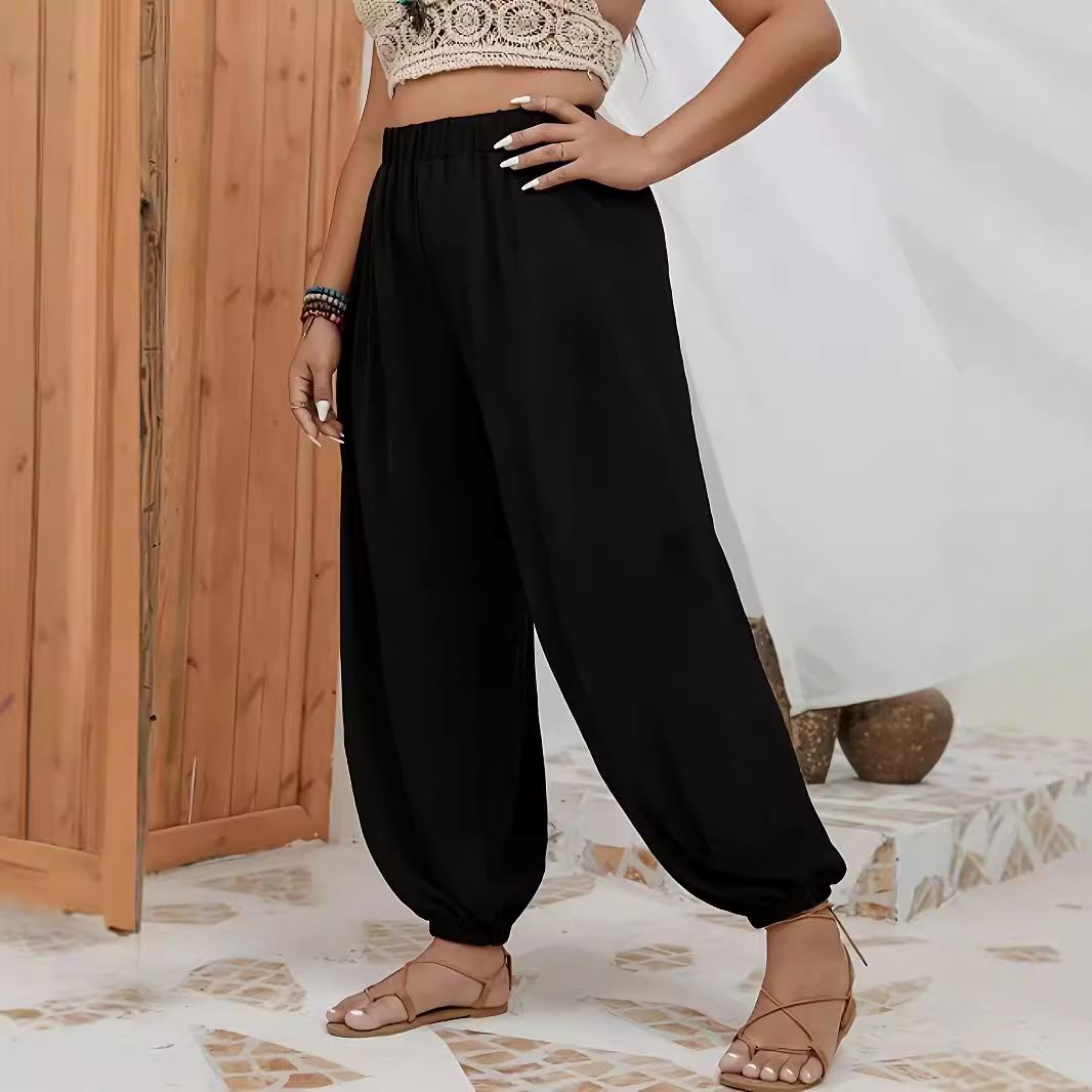 Plus-size Fashionable Casual Chic Pants