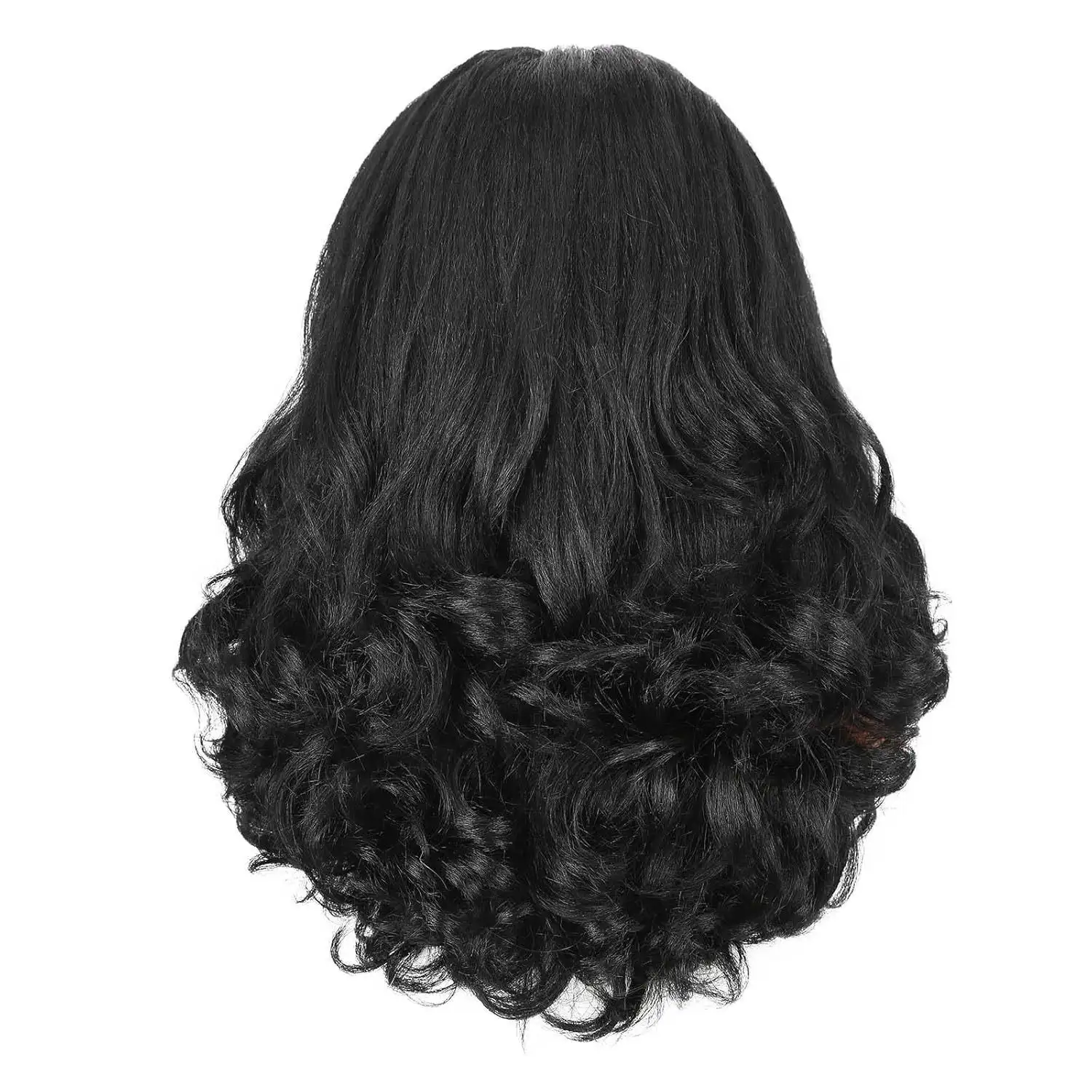 Fluffy Natural  Stylish Small Curls Headband Wig