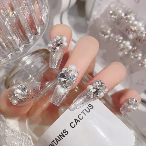 Rhinestone Manicure Wear Nail Pure Desire Wind Patch Diamond