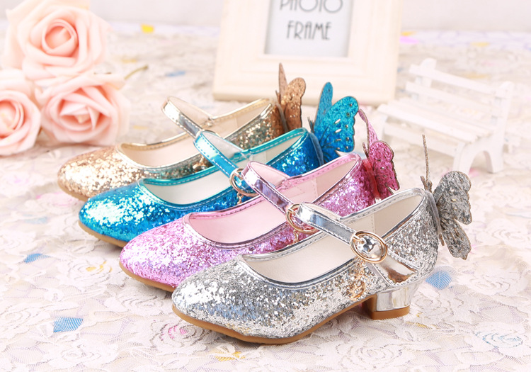 Title 14, Chaussures Princesse Papillon Enfant Talons Hau...