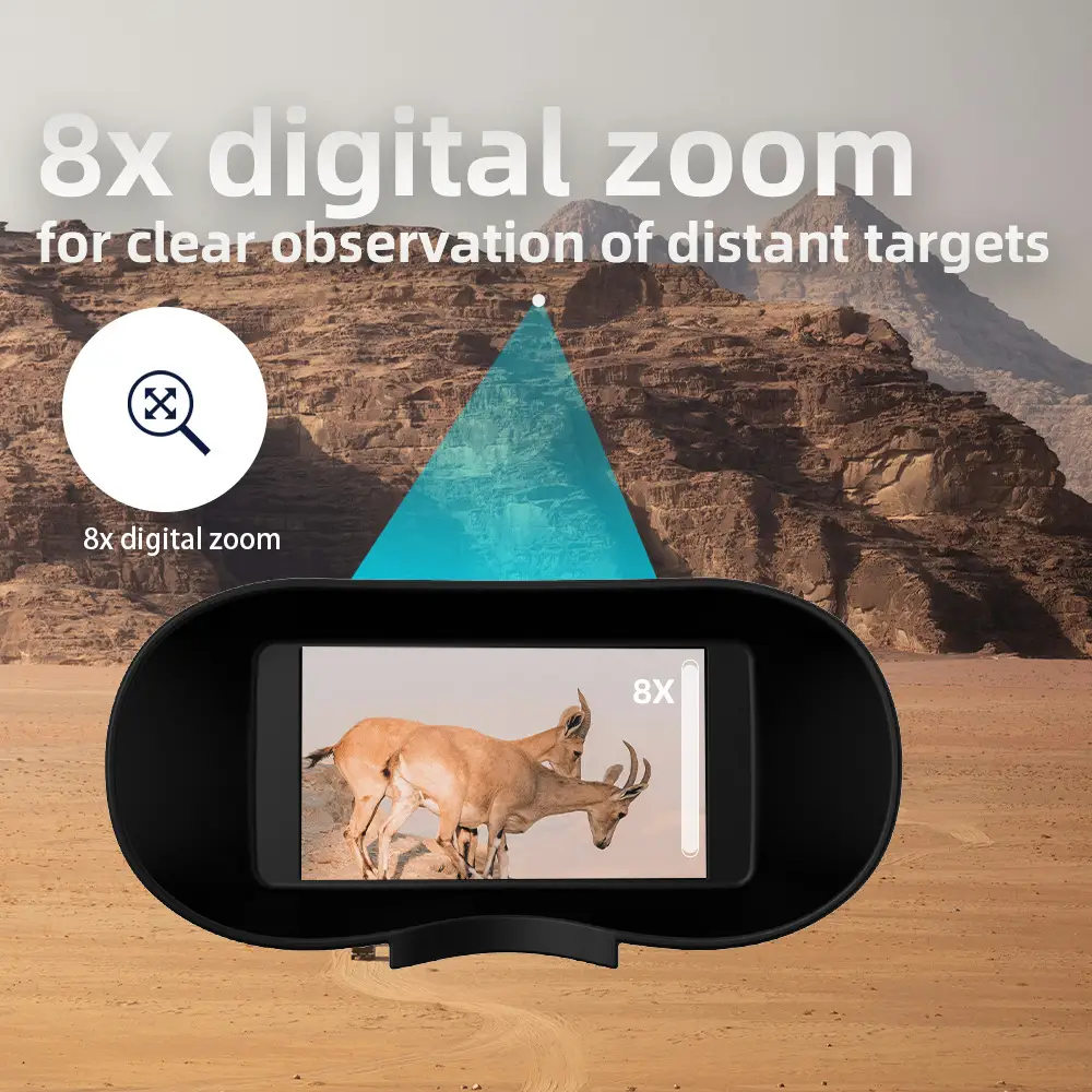 Infrared Digital Night Glasses Camera 600 M Night Vision HD Outdoor Binocular Infrared Night Vision Instrument