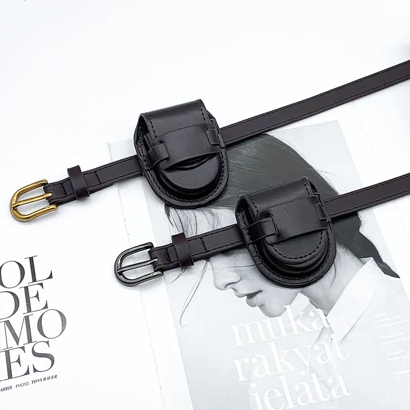 Fashionable Multi-functional Small Waist Bag with a Belt