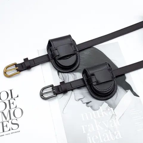 Fashionable Multi-functional Small Waist Bag with a Belt