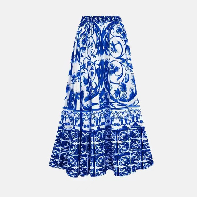 7012 Blue Skirt