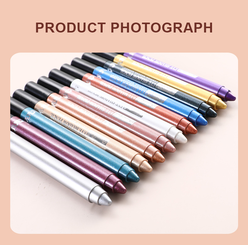 Title 10, Eyeshadow Pen Stick Lying Silkworm Pearl with F...