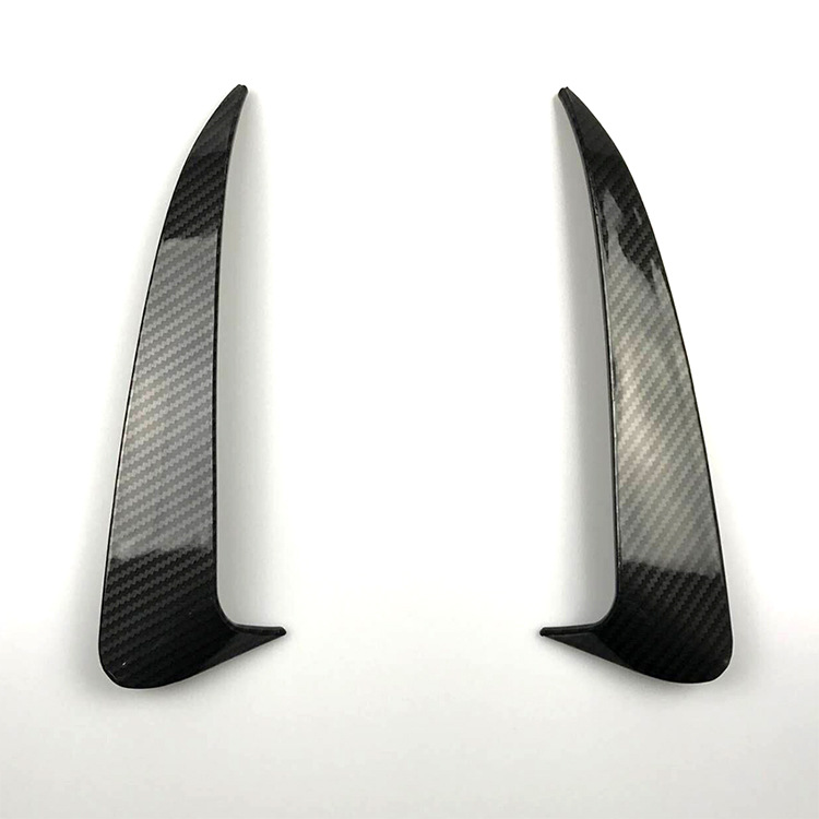 Title 4, Carbon fiber achterbumper stickers voor exterie...