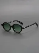 Black Frame Double Green Piece