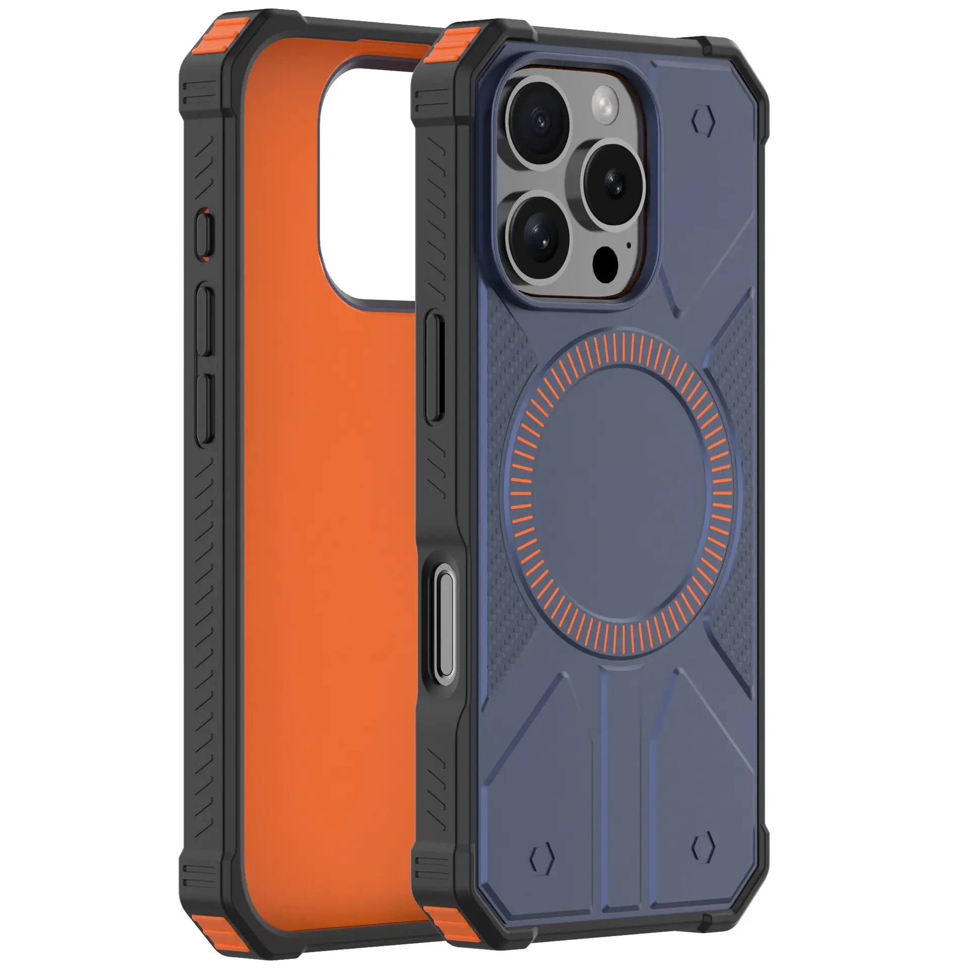Original Mech-style Phone Case With Strong Magnetic Suction For Drop Protection