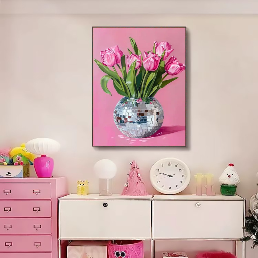 Stylish Hand-Painted Frameless Decorative Wall Art For Your Home