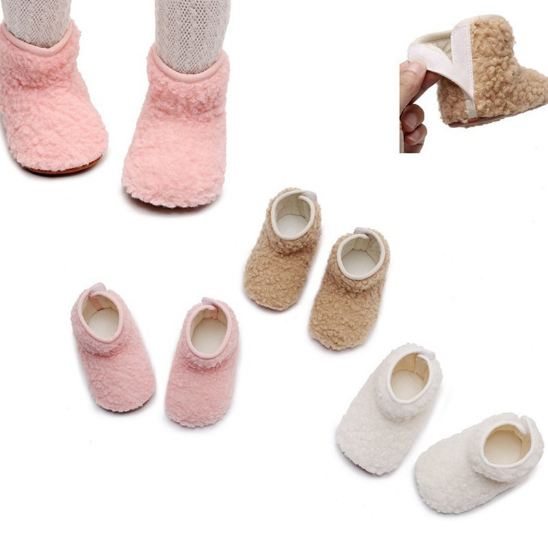 Baby Toddler Fleece-lined Cotton Boots Thermal Baby Shoes — foto 11