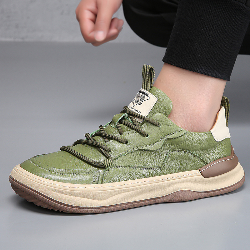 Green Thin Shoes Style