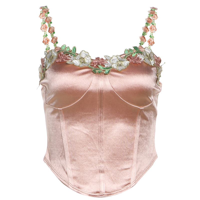 Slim-fitting Suspenders Vest Fashion High Waist Skirt Suit