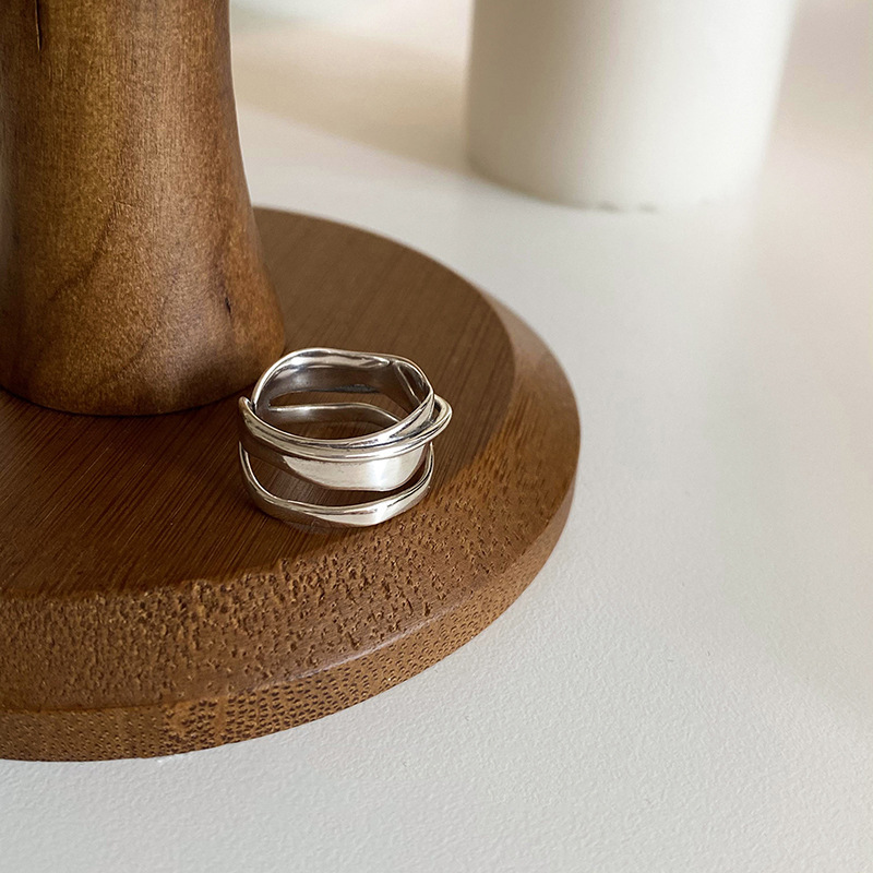 Oval Black Zircon Ring, picture 5 of 5