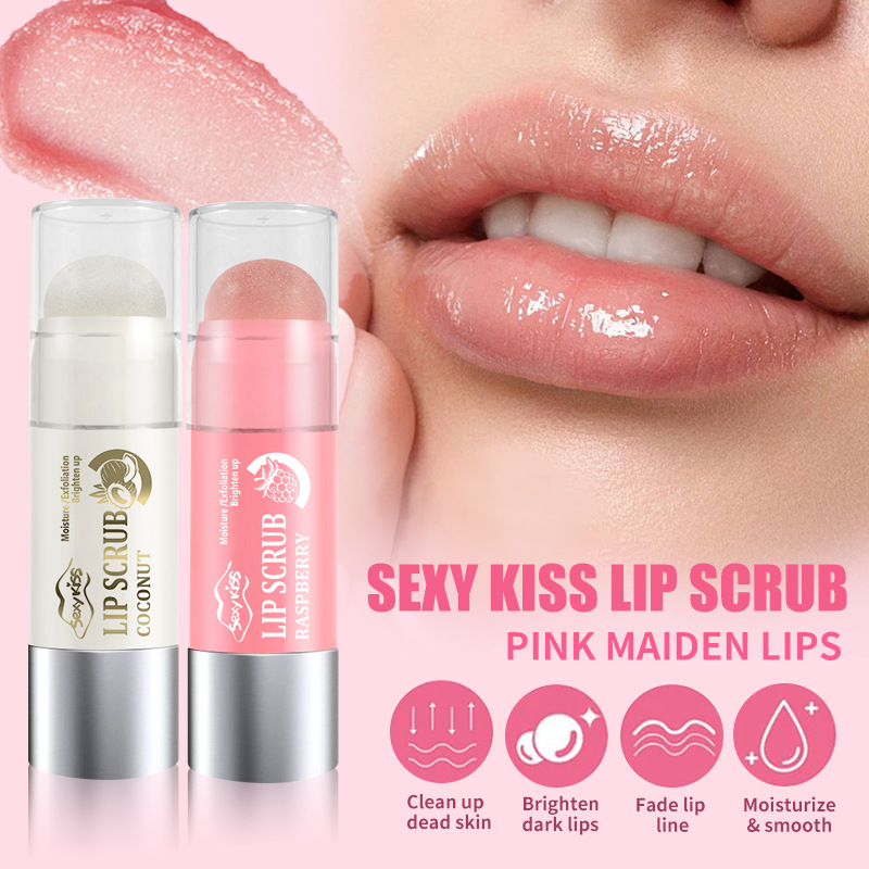 10g Moisturizing Keratolytic Lip Scrub In A Portable Cream Form For Soft Smooth Lips