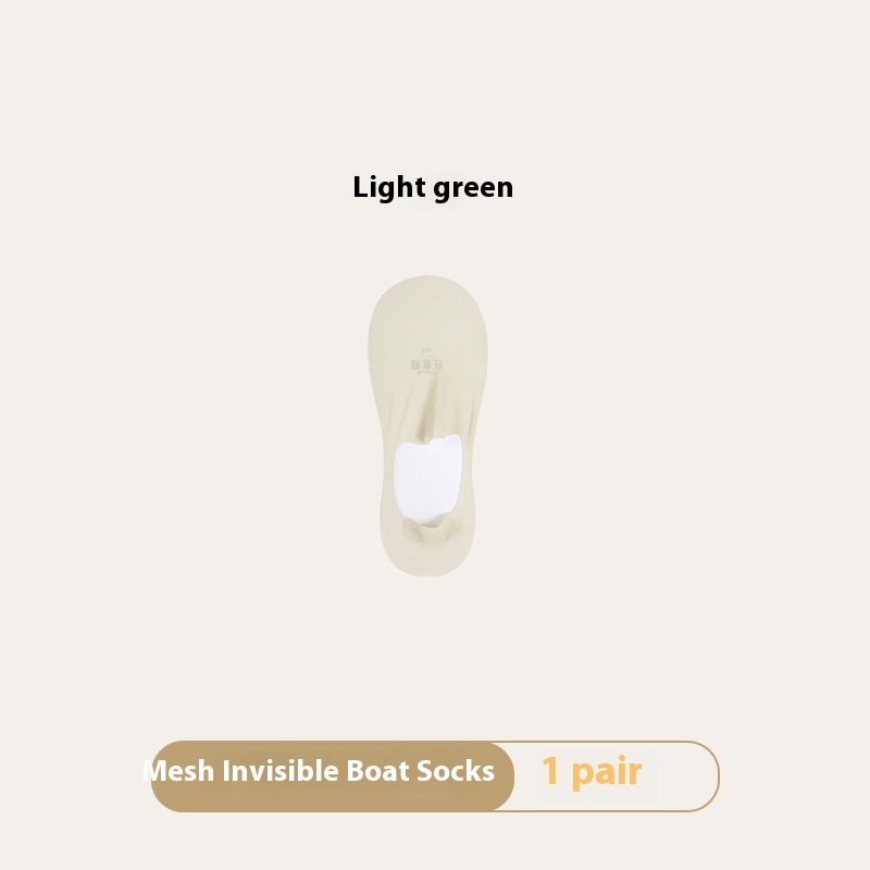 Breathable Women's Invisible Summer Socks. Product information: Pattern: solid color. Color: black, white, pink, light skin, blue, orange, light gray, light green, purple. Specifications: Bare socks, white paper card packaging. Main fabric composition: Co