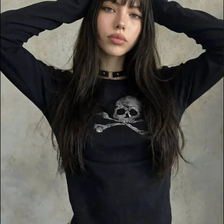 Women's Shoulder Sleeve T-shirt New Niche Design