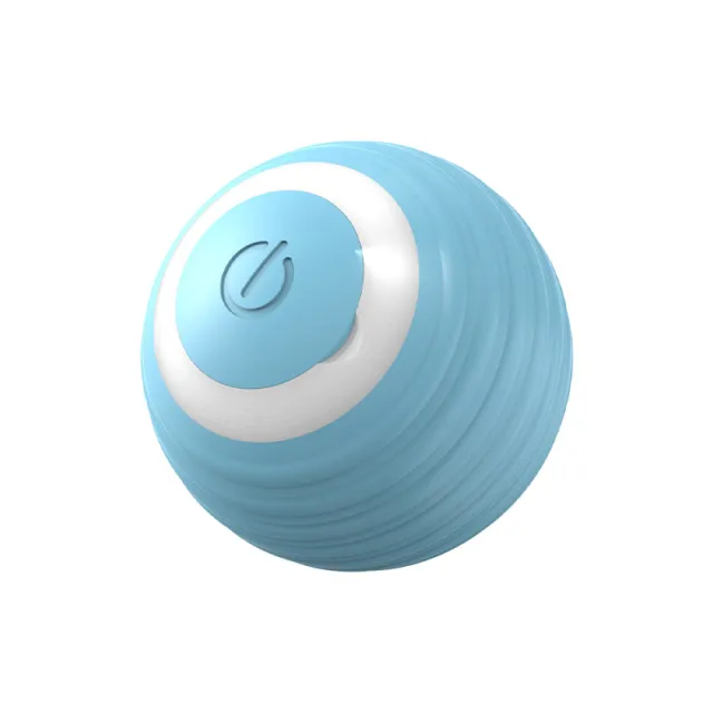 Automatic Moving Bouncing Rolling Ball Smart Cat Toy Ball Self Moving Kitten Toy For Indoor Cat Kitten Blue - Shop at LoveMi