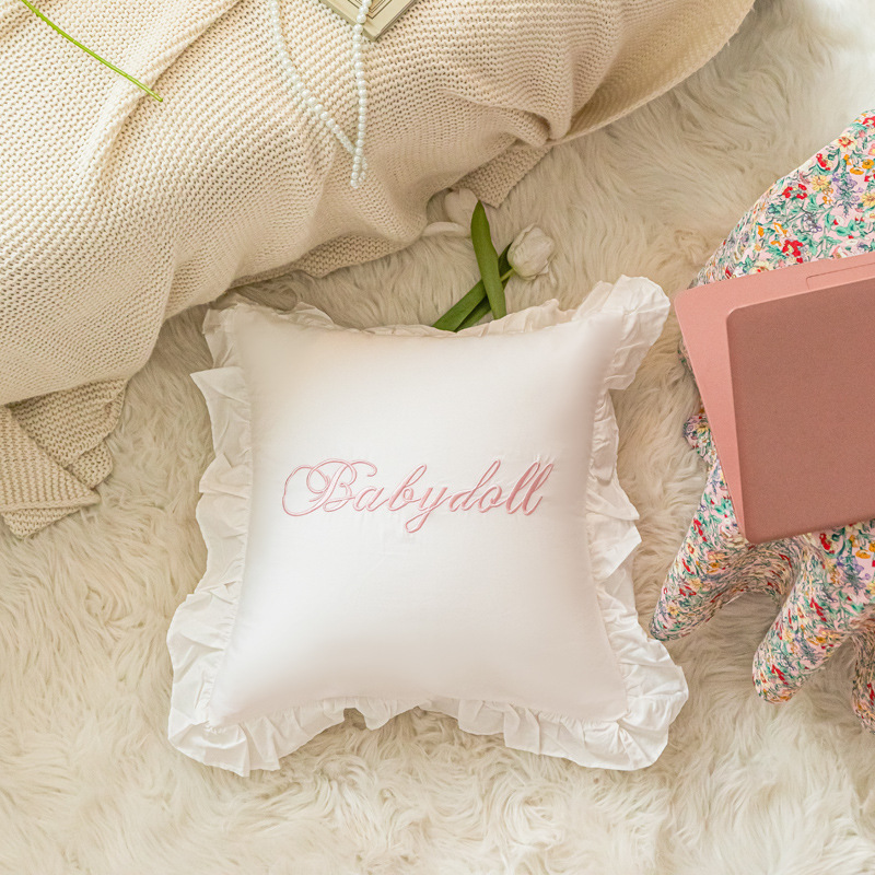 Babydoll Pink Pillow Cover