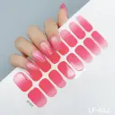 Manicure Full Stickers Solid Color 16 Small Stickers European And American Simple Nails view 27