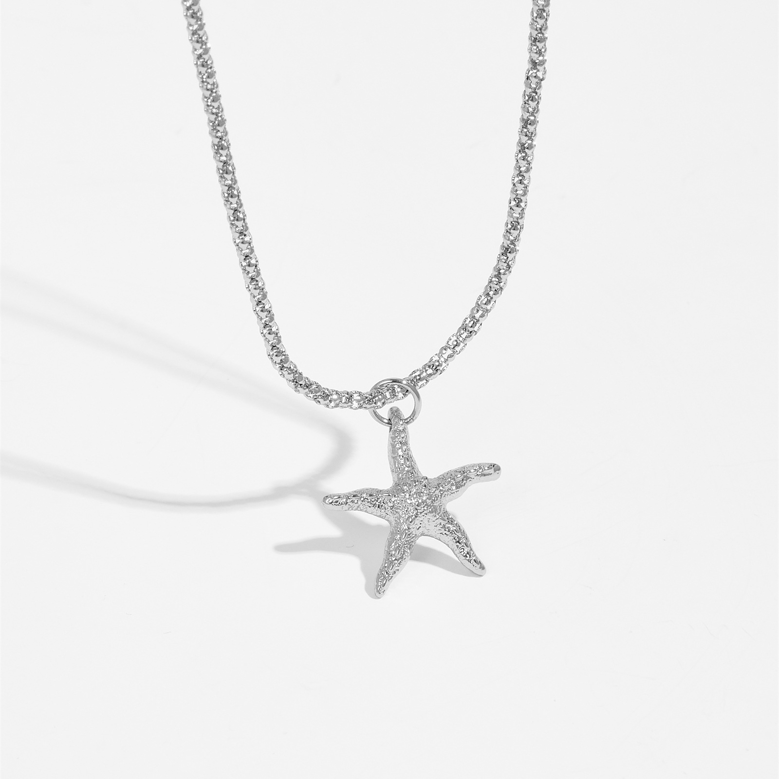 Korean Simple All-match Love Women's Irregular Pendants Necklace