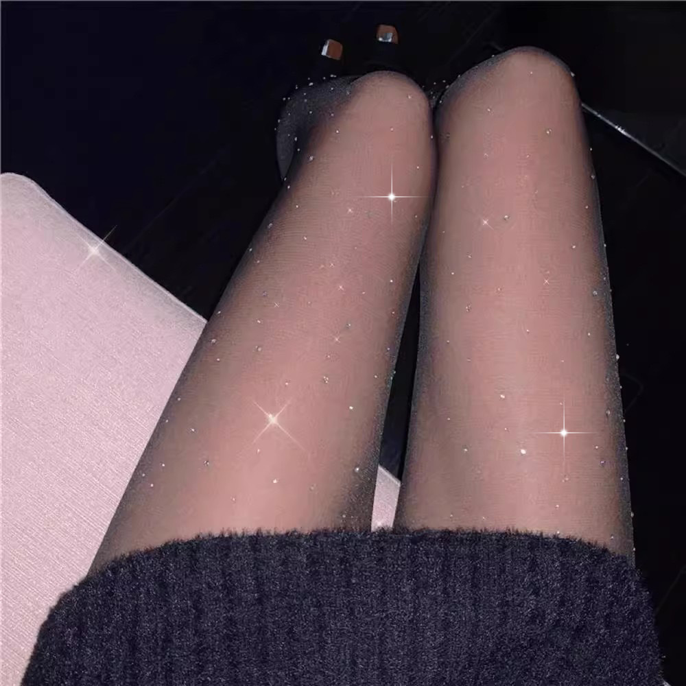 Title 2, Sequined Stockings Women