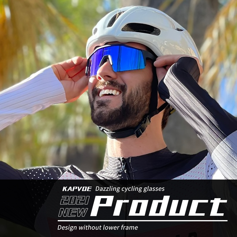 Kapvoe Polarized Glasses For Riding Mountain Bike Outdoor