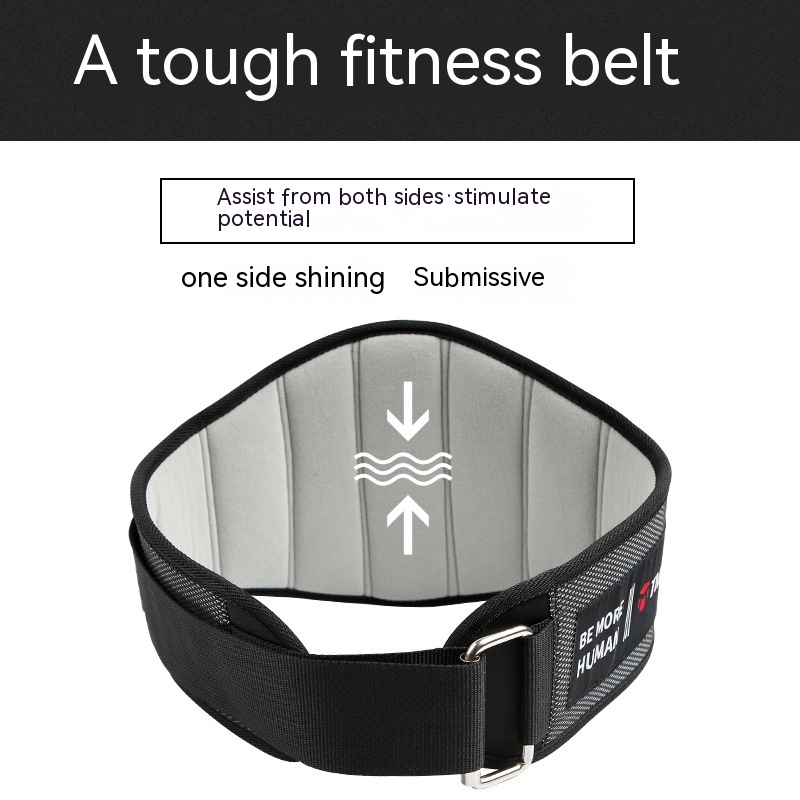 Deep Squat Workout Belt Weightlifting Hard Pull Weight-bearing Girdle Workout Devices - Image 12