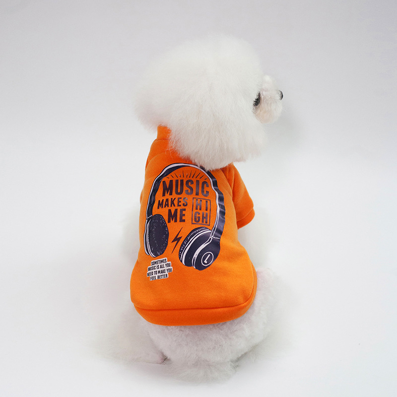 Music Sweater Orange