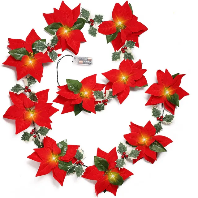 Christmas Decorations Lighting Chain Led Colored Lamp Garland 2 M 10 Light Usb - Shop at LoveMi
