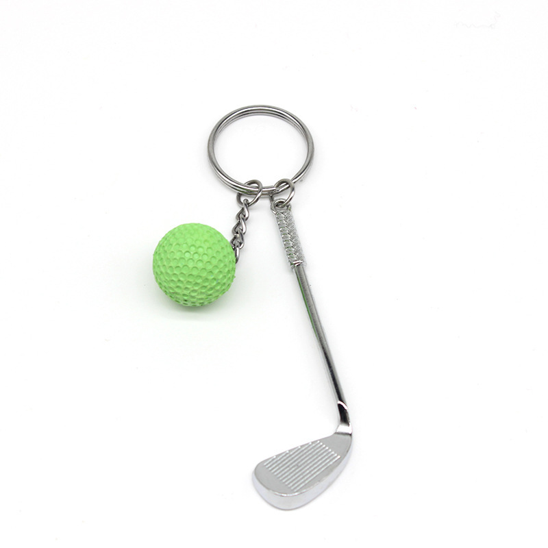 Golf Keychain Pendant Cross-border Gift Golf Creative European And American Metal Hardware Pendant Crafts - 4