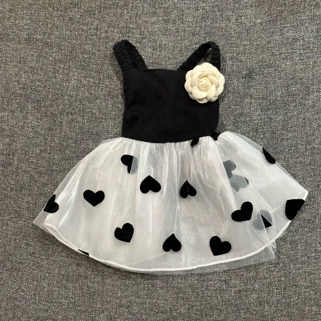 Dog Summer Casual Printed Skirt Black - Shop at LoveMi