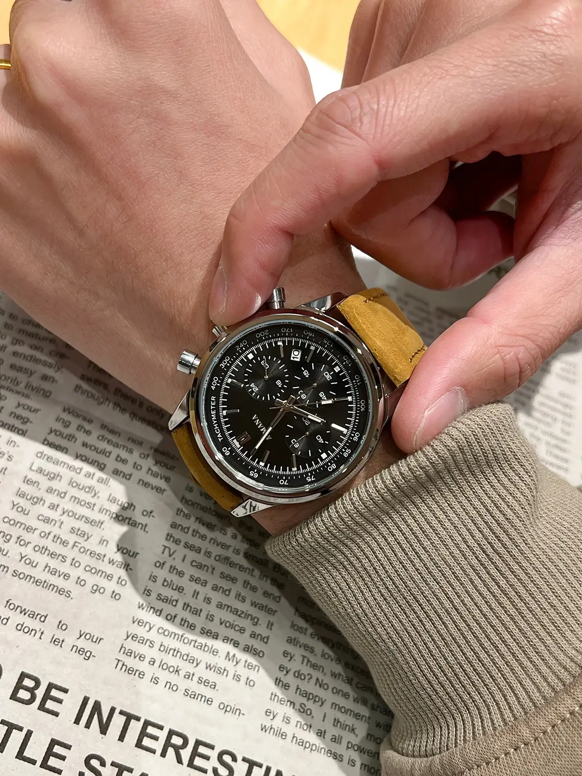 Men's Casual New Multi-functional Quartz Watch