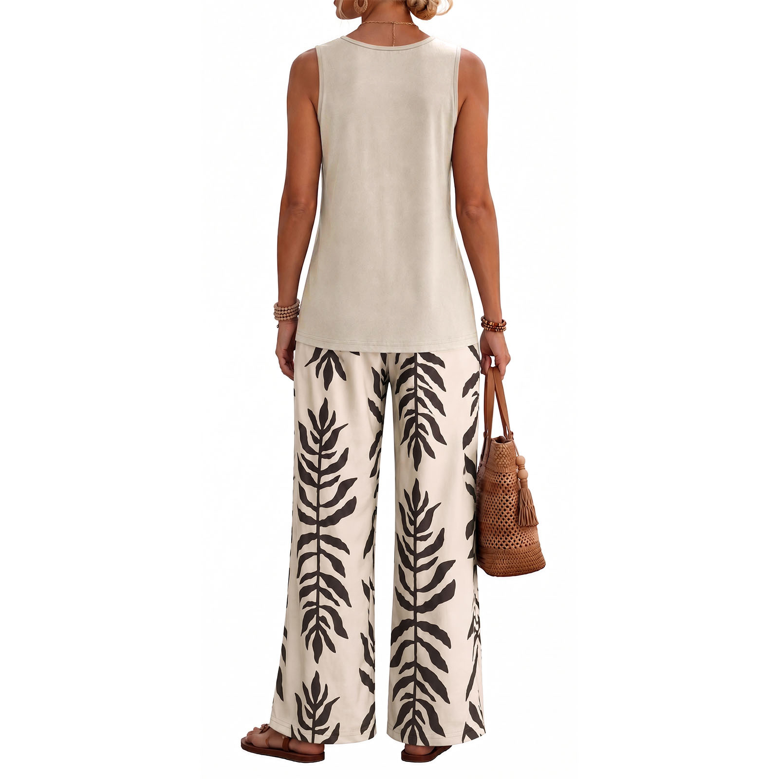 New Printed Vest And Pants Two-piece Set 01b2599b 140d 44bd 80ef 1e62dfd24127