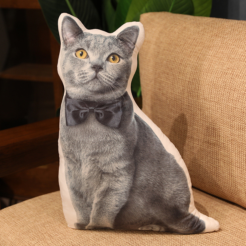 Bow Tie Blue Cat