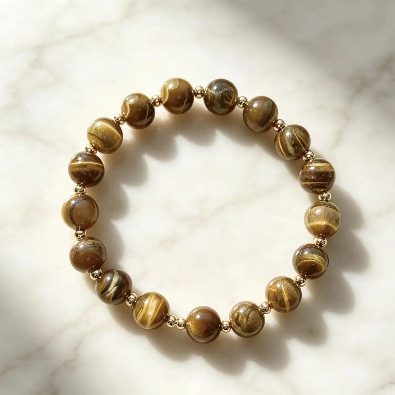 Womens Versatile Natural Stone Bracelet
