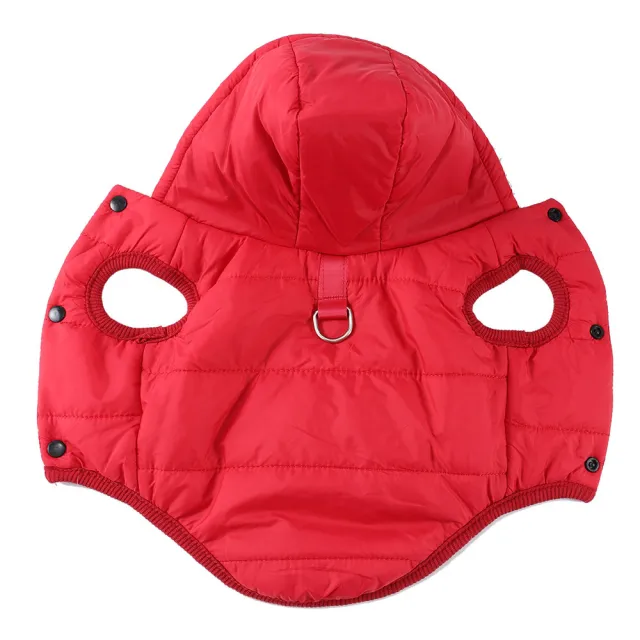 Pet Clothes Warm Thickened Small And Medium sized Coats Hats Red - Shop at LoveMi