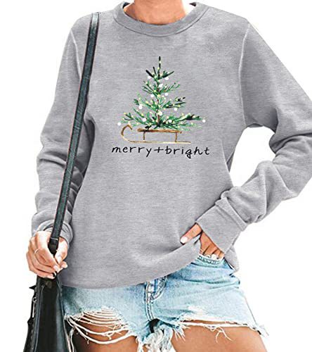 Title 6, Sweat-shirt de Noël femme avec bois de renne, m...