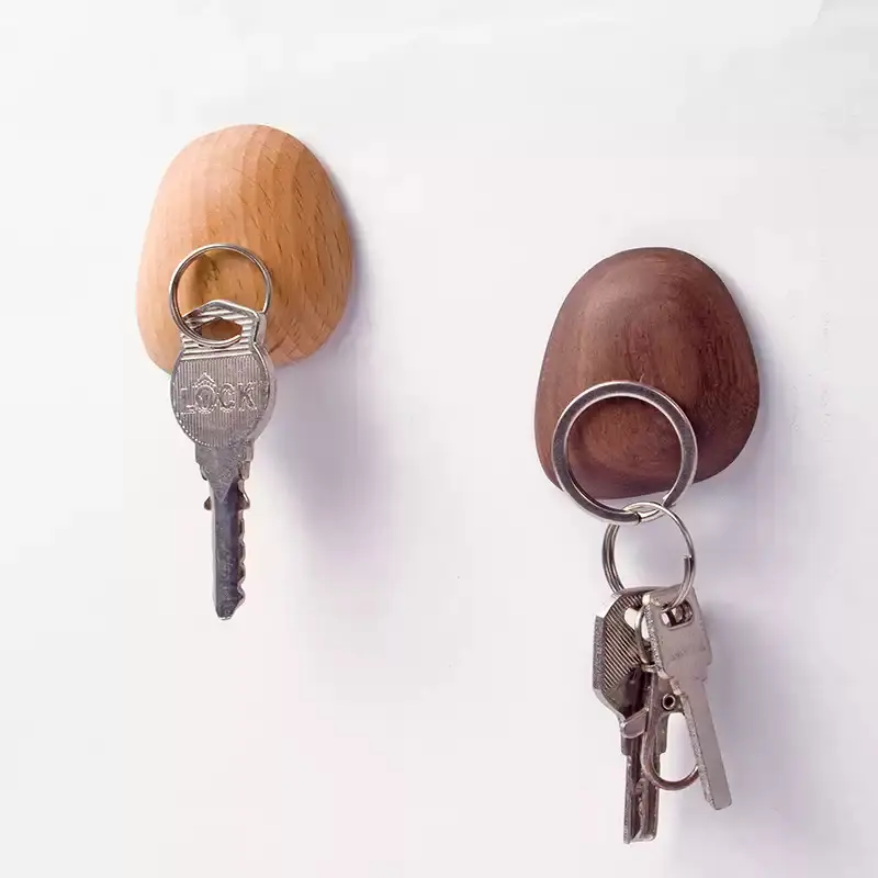 Wall-mounted Organizer Rustic Wooden Hanger