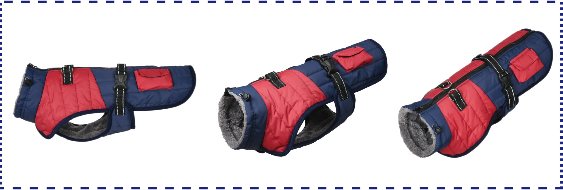 Title 9, Autumn And Winter Thick Warm Dog Coat